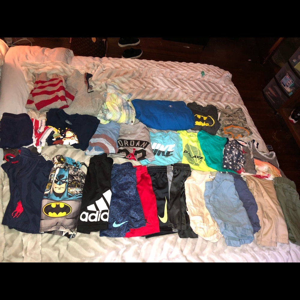 Boys size 4-5, 5t summer and spring clothes
